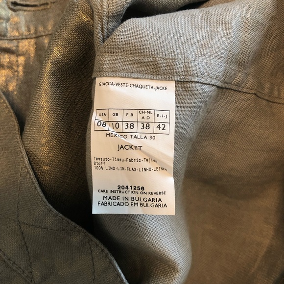 SOLD! Pennyblack by Max Mara linen jacket from Europe! - Picture 7 of 7